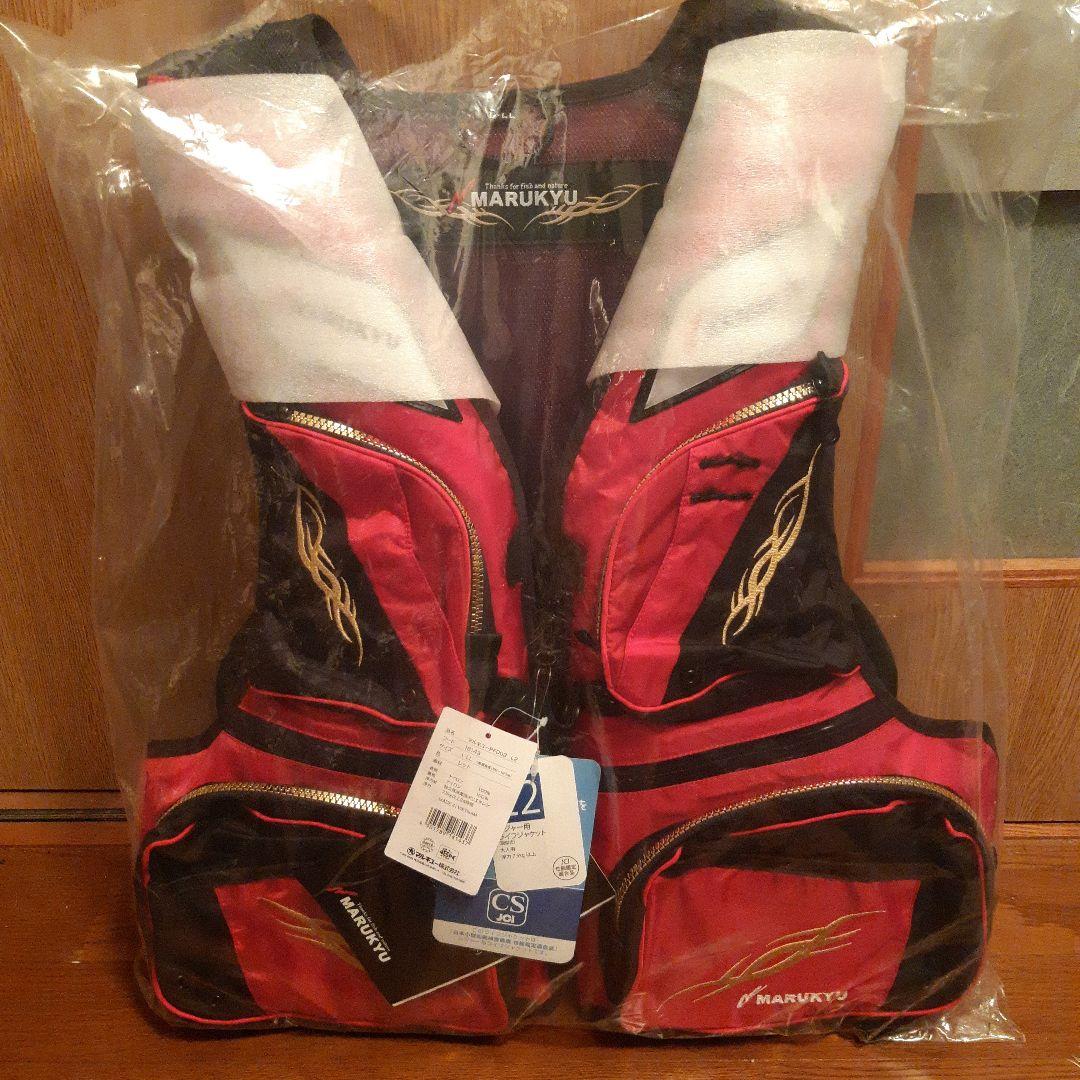 マルキューライフジャケット　新品未使用　PFD03 L2　レッド
