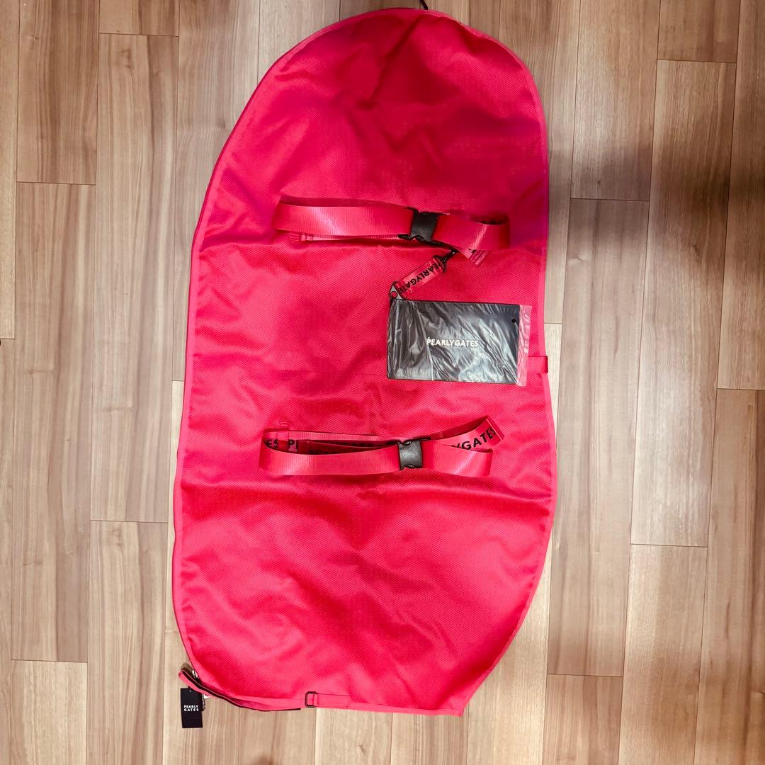 ★新品未使用/パーリーゲイツ/トラベルカバー/定番/ピンク/ゴルフバックケース