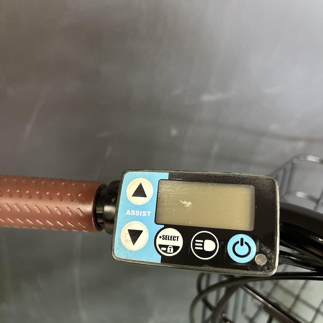 電動自転車 YAMAHA PAS ami アイボリー 67★