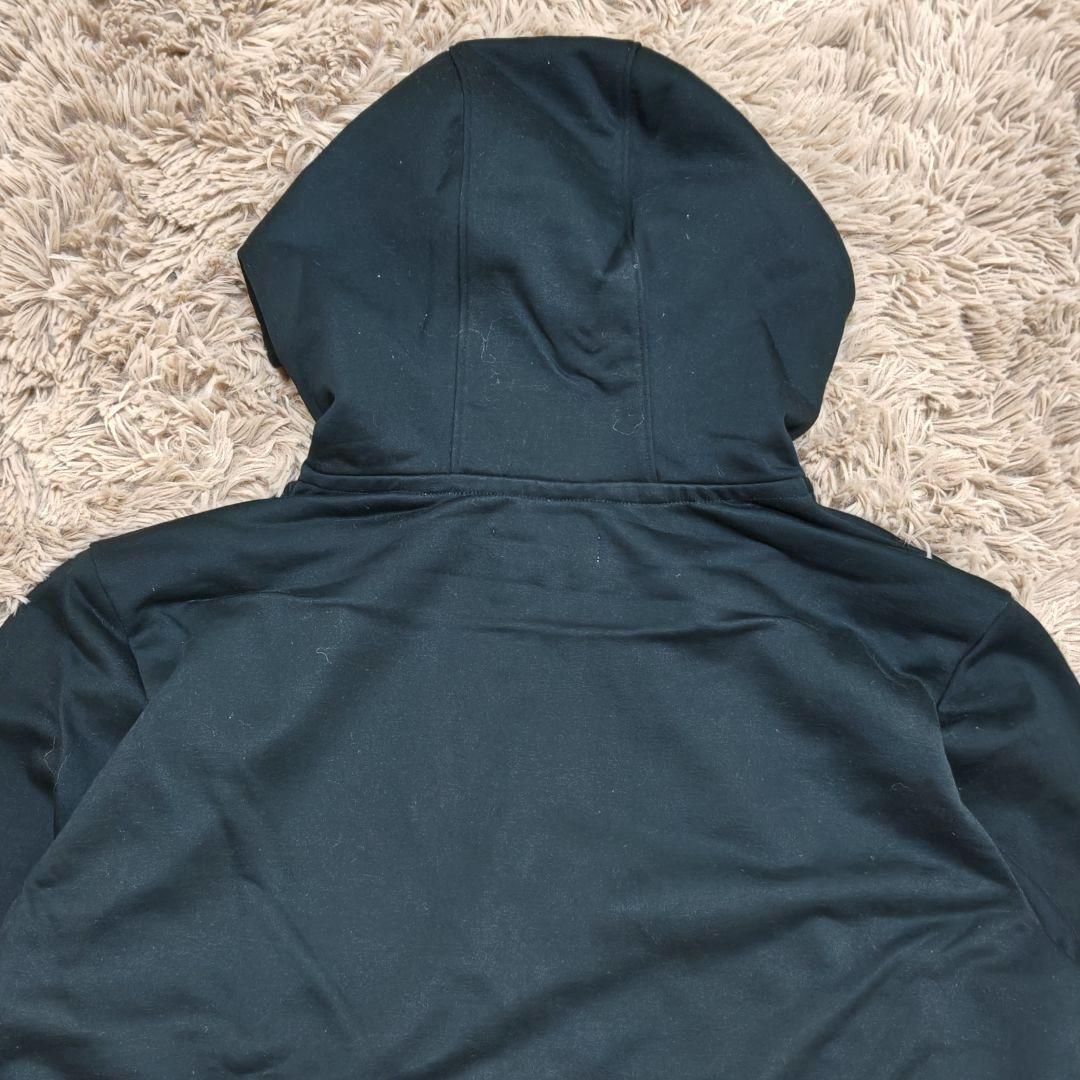 マークアンドロナ　パーカー　フード　フルジップ　スカル　ブラック　メンズ　50