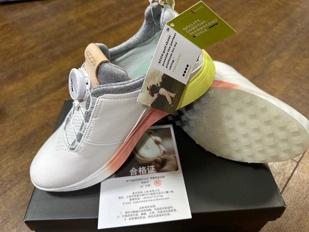 ECCO GOLF THREE ゴルフシューズ EU38