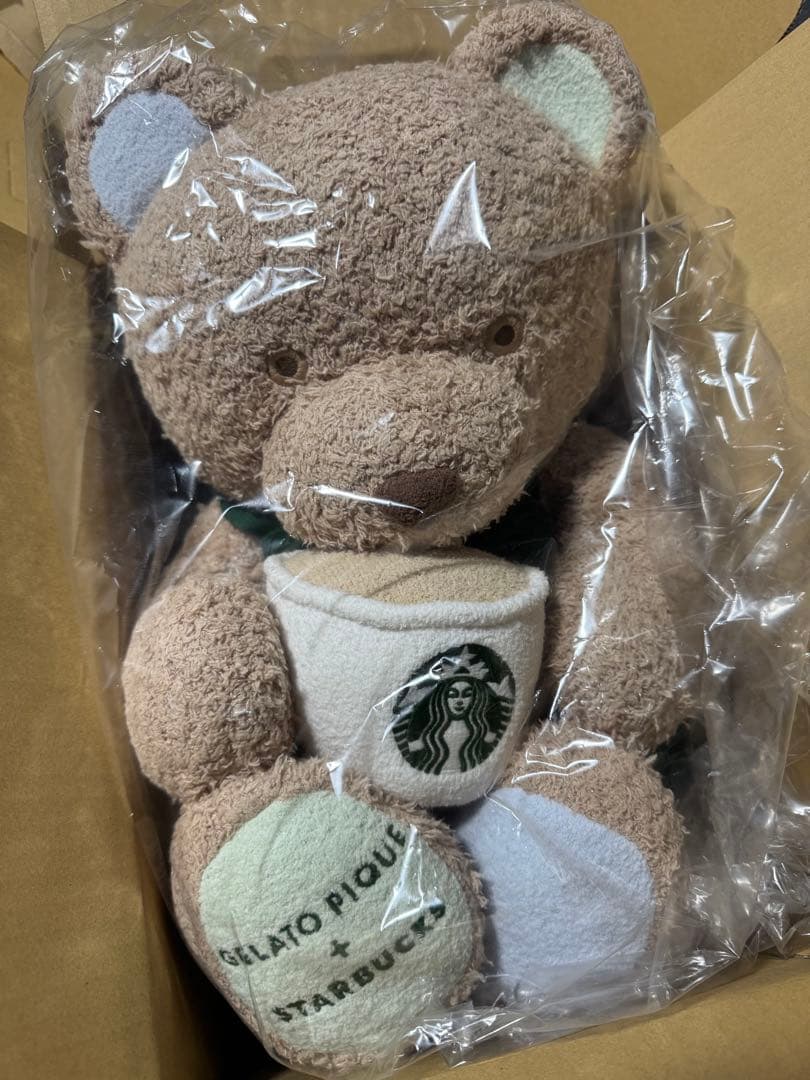 スターバックス　ベアリスタ　ティッシュケース　ジェラートピケ　スタバ　ジェラピケ