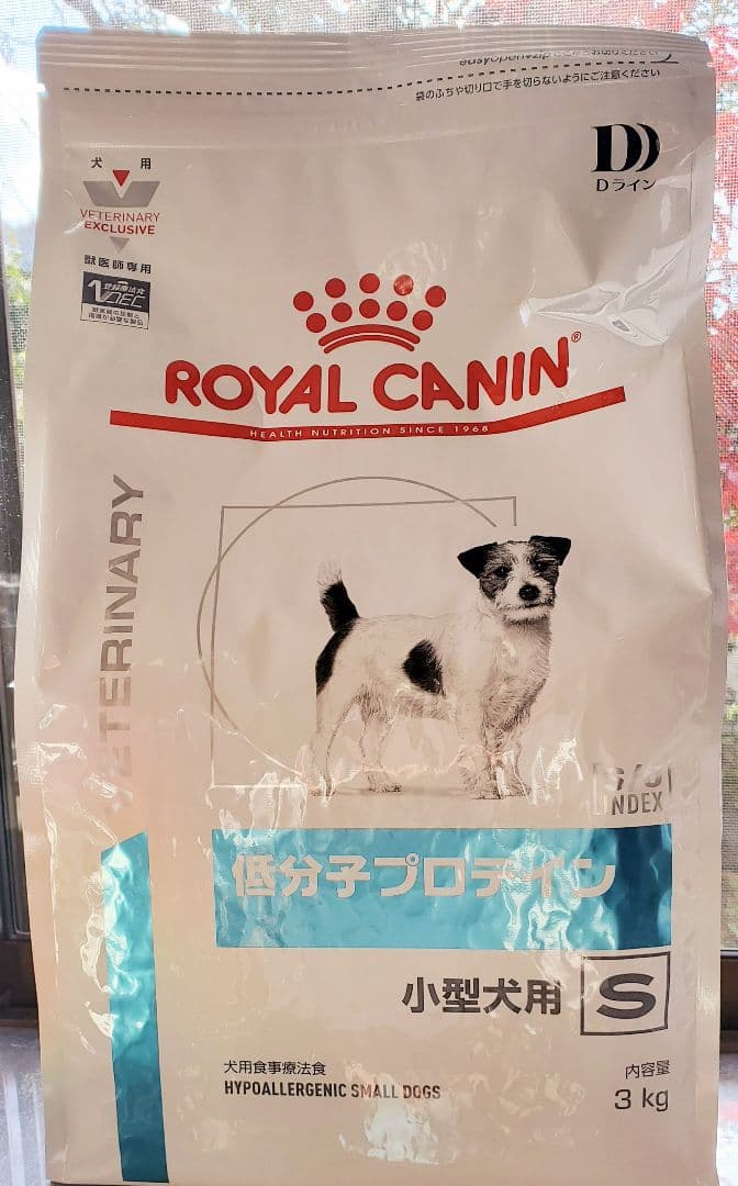  CANIN 低分子プロテイン S 小型犬用 3kg