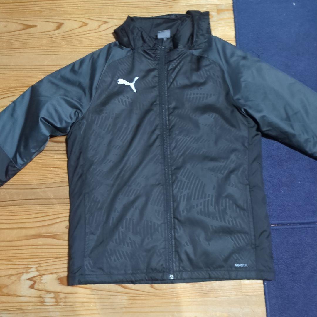 PUMA フルジップウィンドブレーカー ブラック