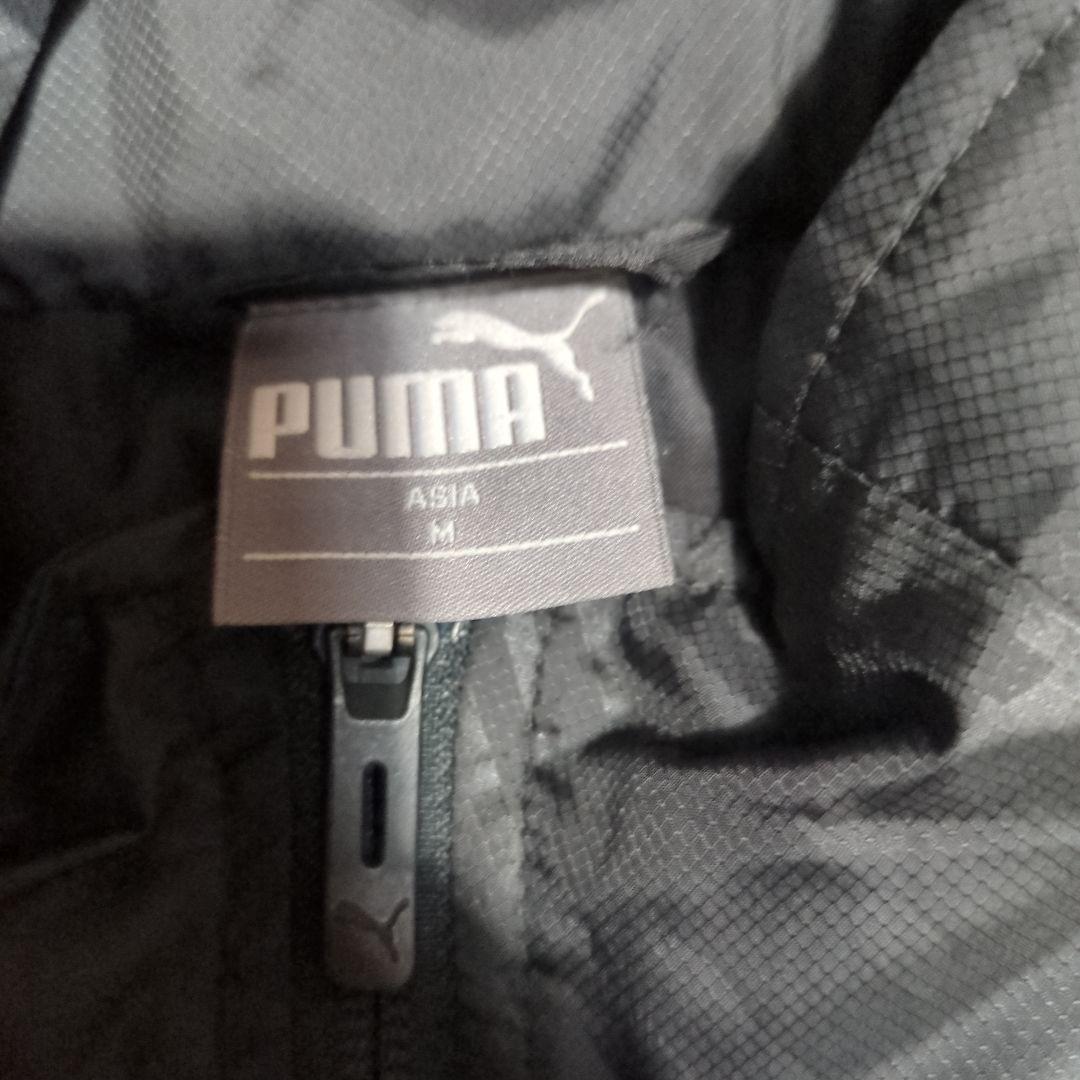 PUMA フルジップウィンドブレーカー ブラック