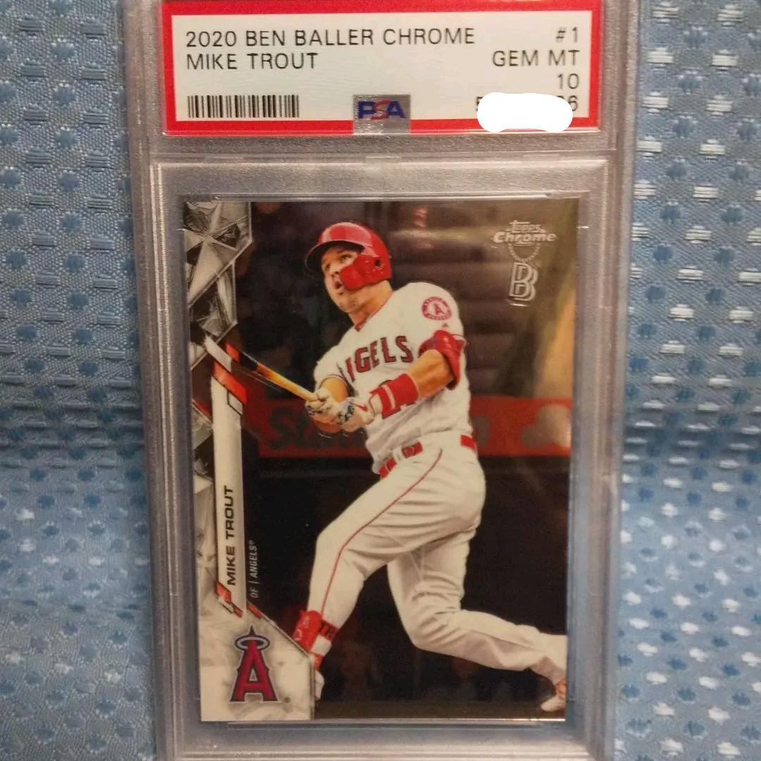 マイク・トラウト PSA10鑑定済み