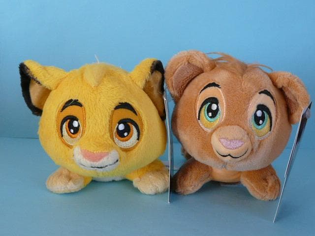 シンバ　ナラ　ライオンキング　ぬいぐるみ　セット　ディズニーランドパリ