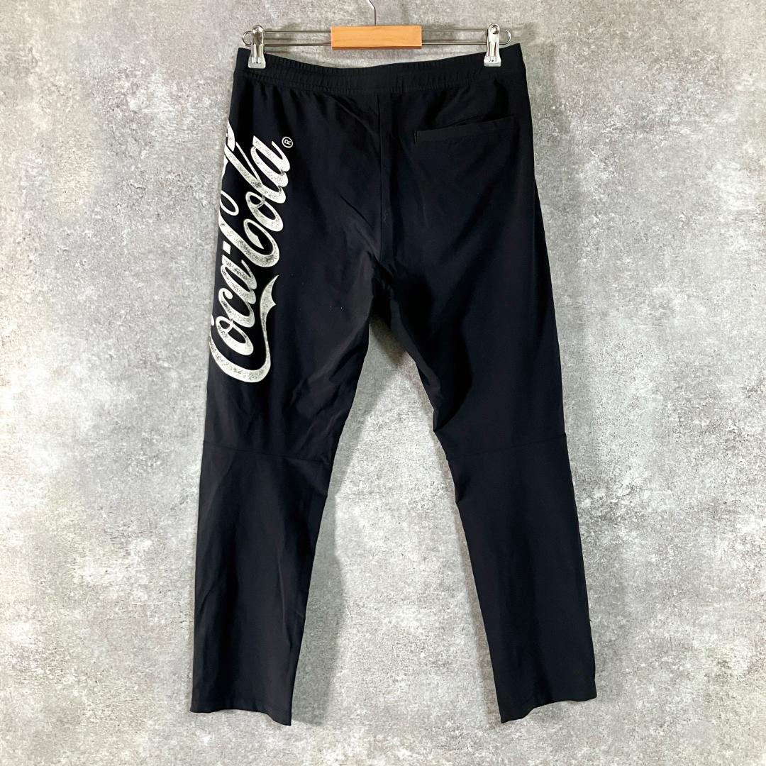 F.C.Real Bristol　コカコーラ　コラボ　パンツ　ブラック　ロゴ