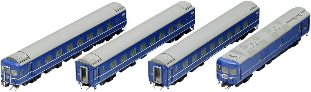 新品未使用TOMIX  24系24形特急寝台客車セット 4両 HO-9043
