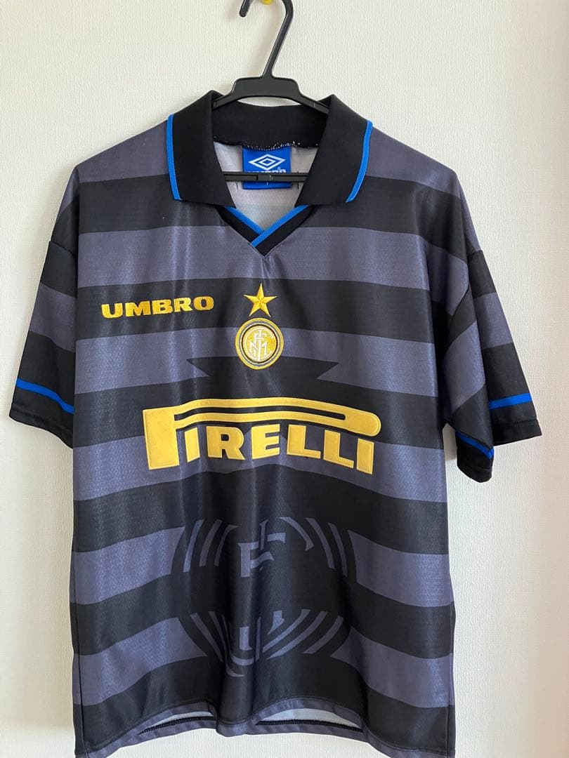 サッカー　セリエA インテルユニフォーム　UEFAカップ1997-98モデル