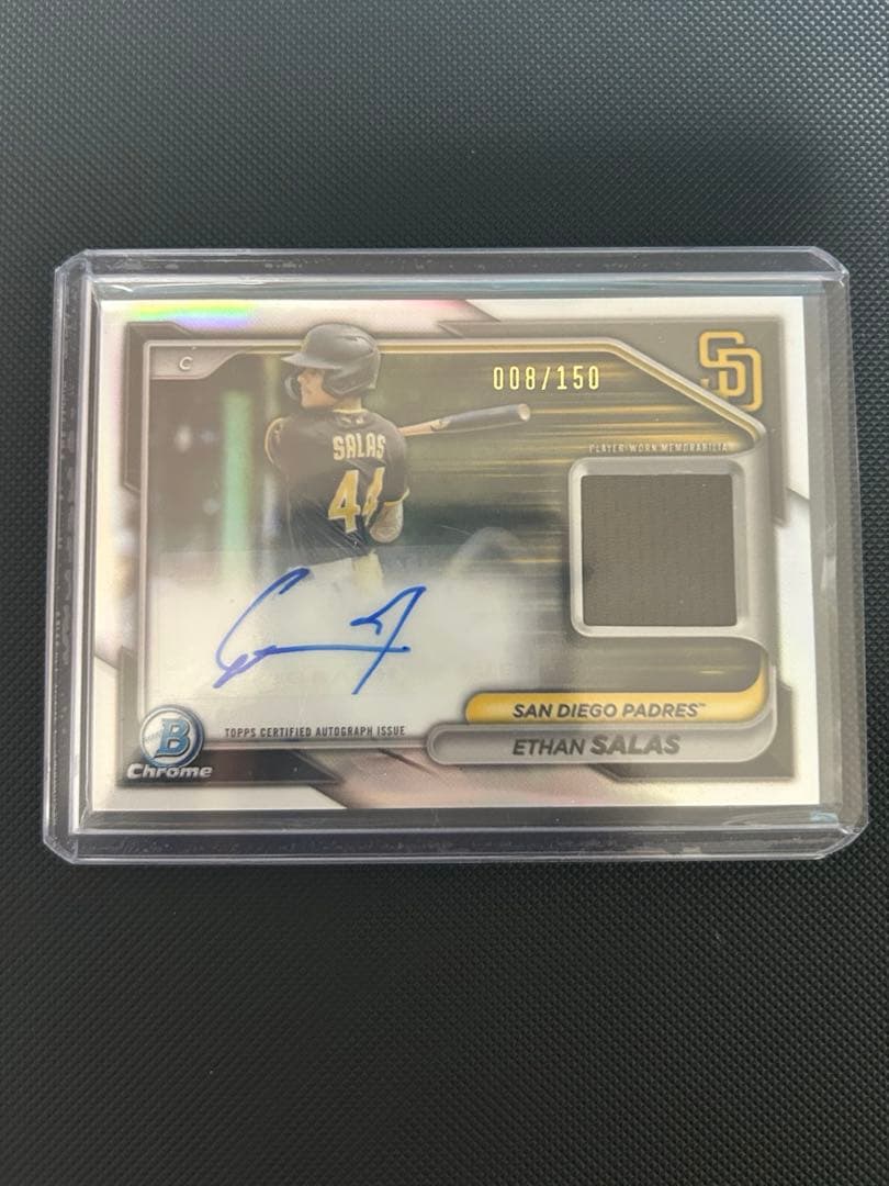 その他 Bowman Chrome Ethan Salas patch Auto