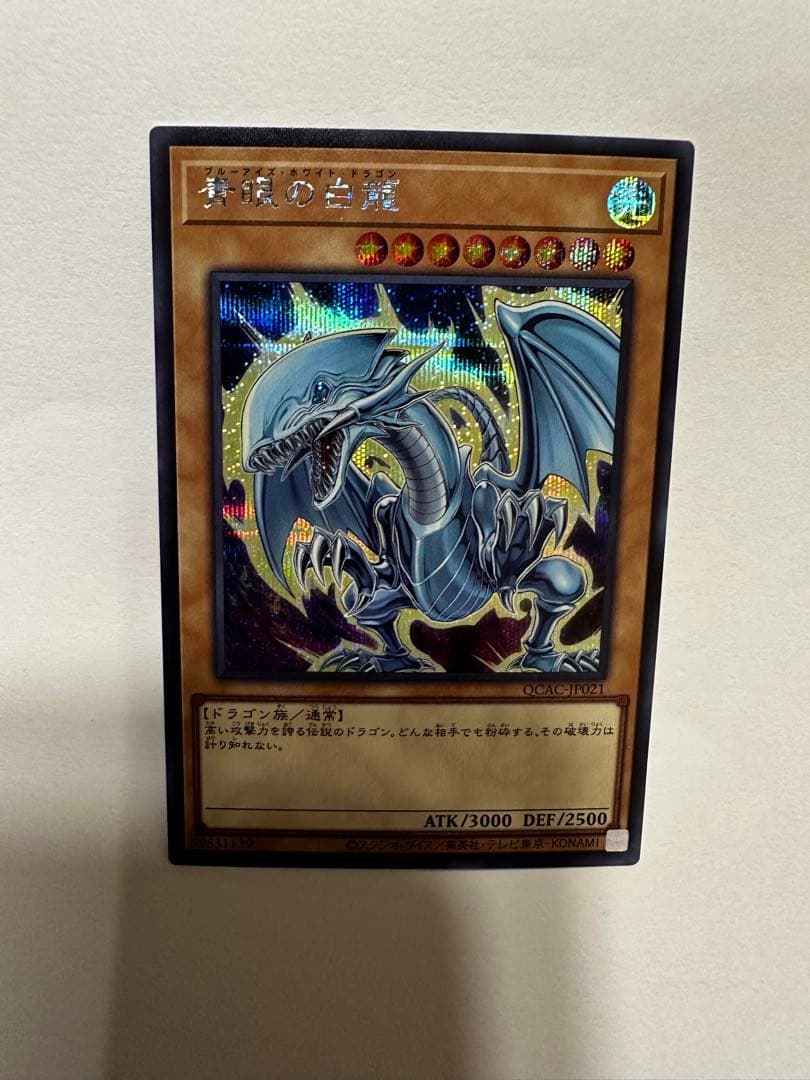 青眼の白龍25thQCAC-JP021美品