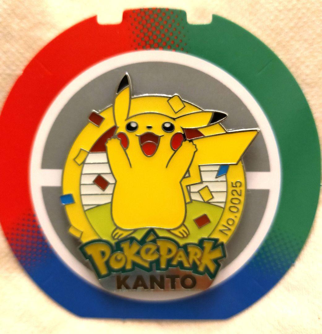 ポケパーク カントー ピンバッジ ピンズ ピカチュウ ポケットモンスター