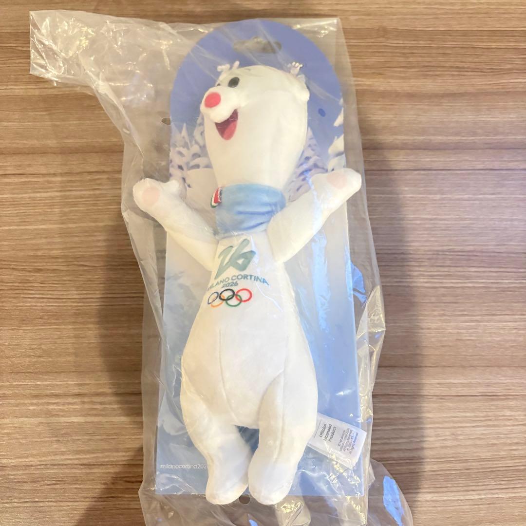 Tina ティナ ぬいぐるみマスコット ミラノ・コルティナ2026 27cm L