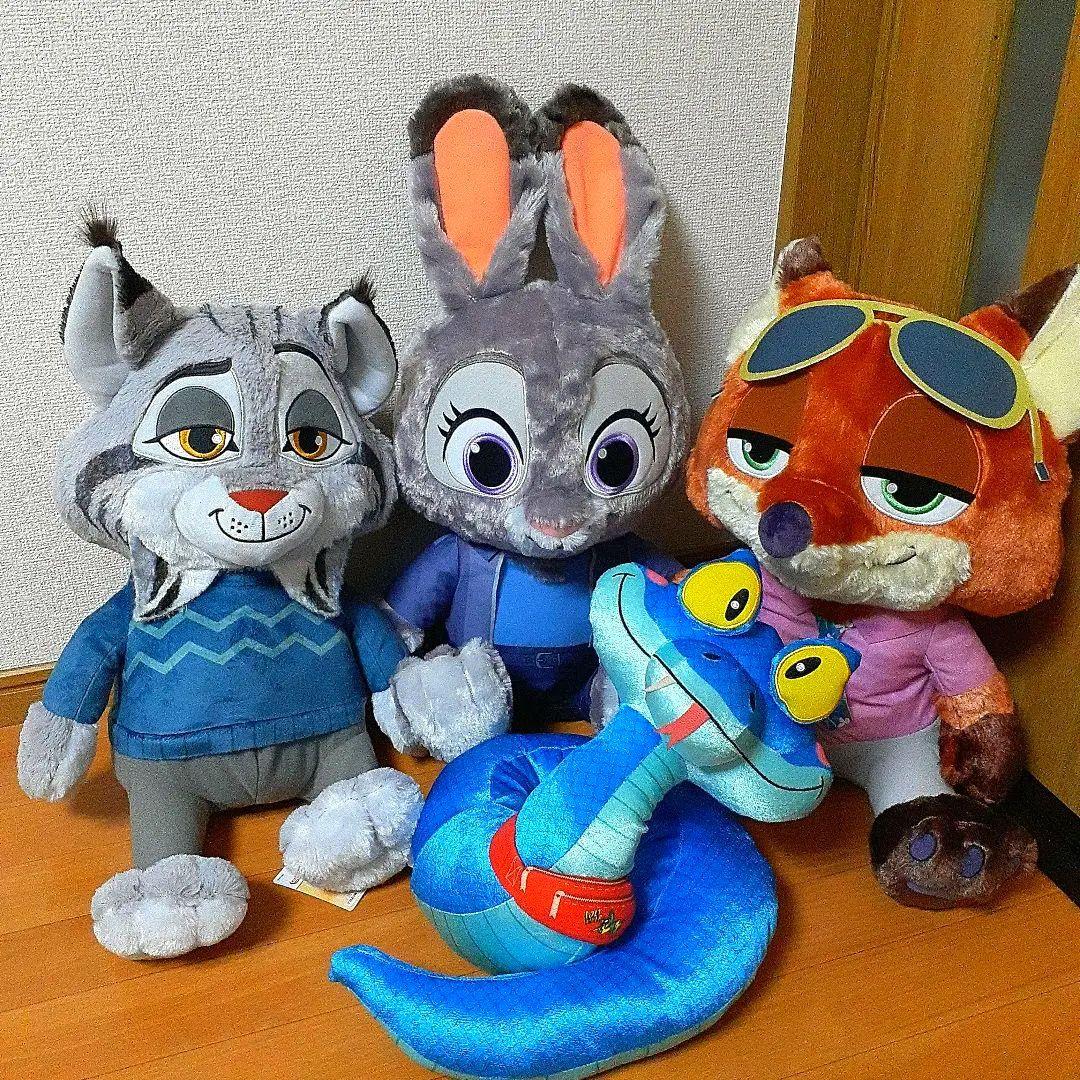 【ズートピア2】ジュディ　ニック　ゲイリー　パウバート　◆新品ぬいぐるみ