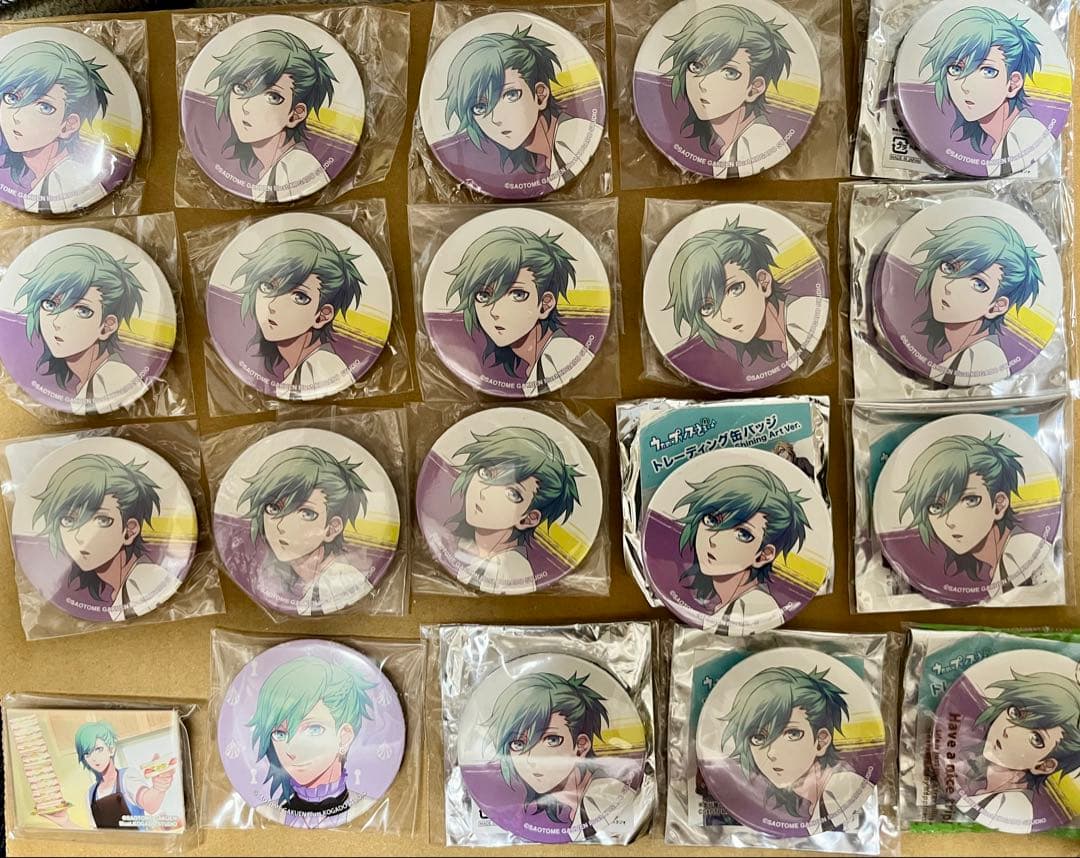 うたプリ うたの☆プリンスさまっ♪ 藍 缶バッジ アクリルスタンド 特典