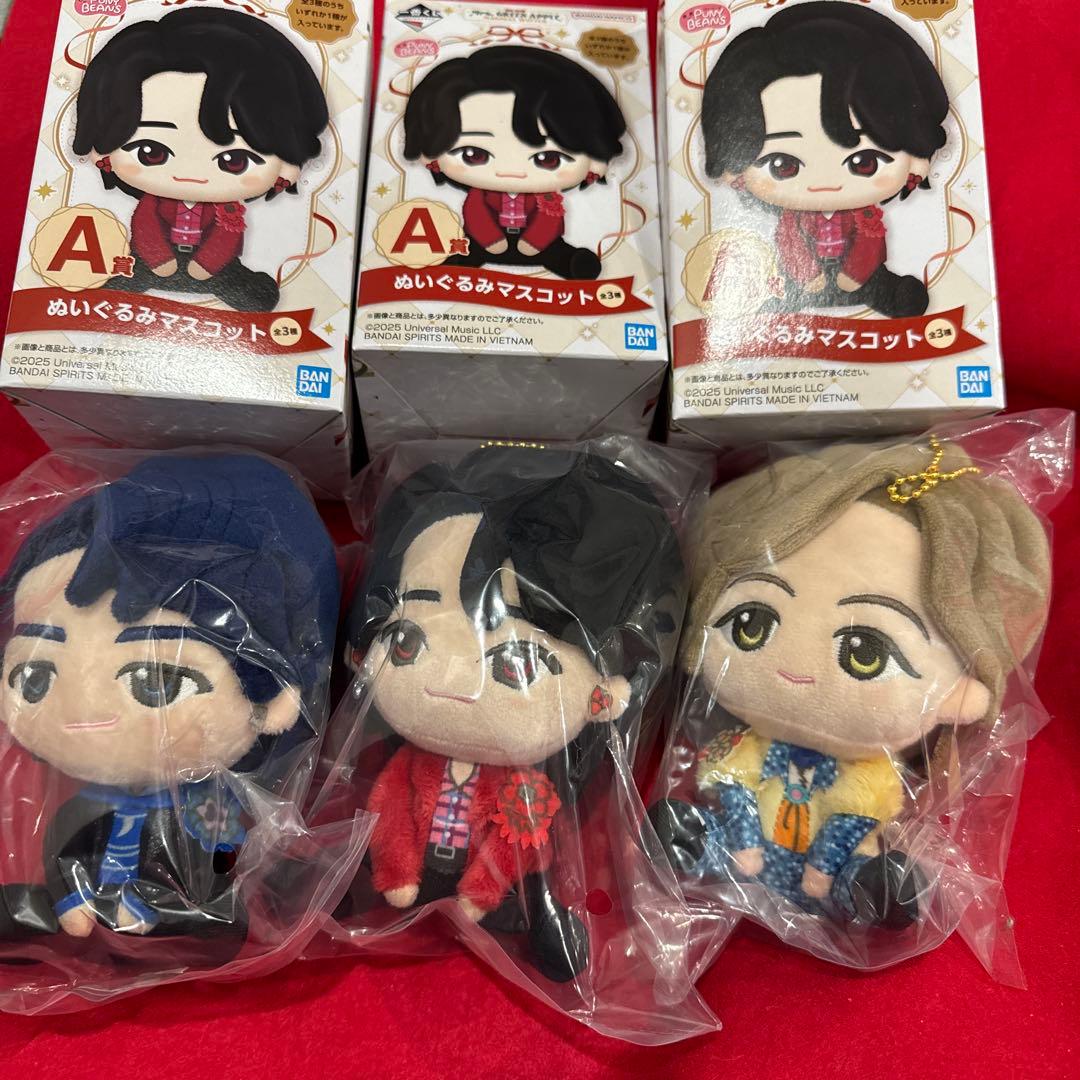 ミセスグリーンアップル A賞ぬいぐるみマスコット コンプリートセット