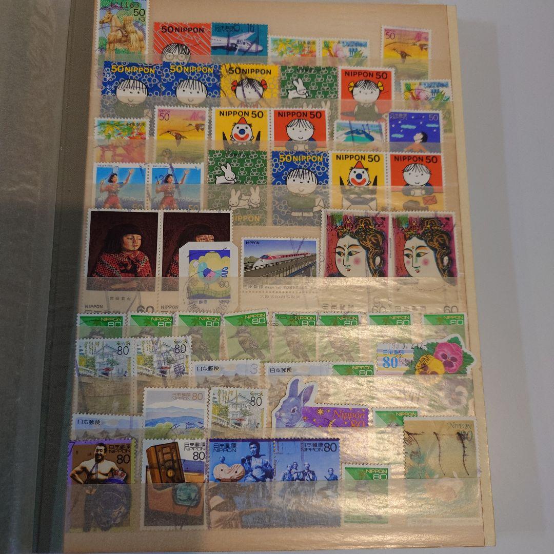 日本 使用済み切手 コレクション 55枚まとめ売り　ページ3