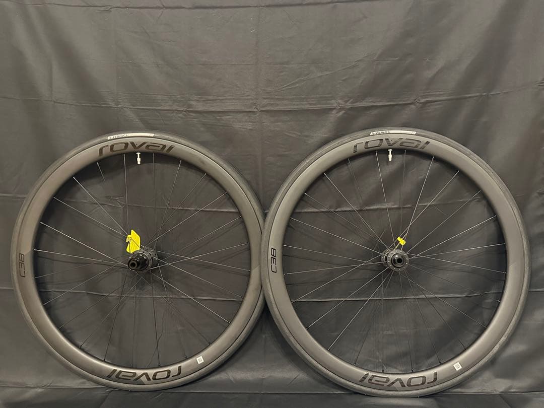 未使用送料無料 ROVAL C38 ホイールセット タイヤ付き