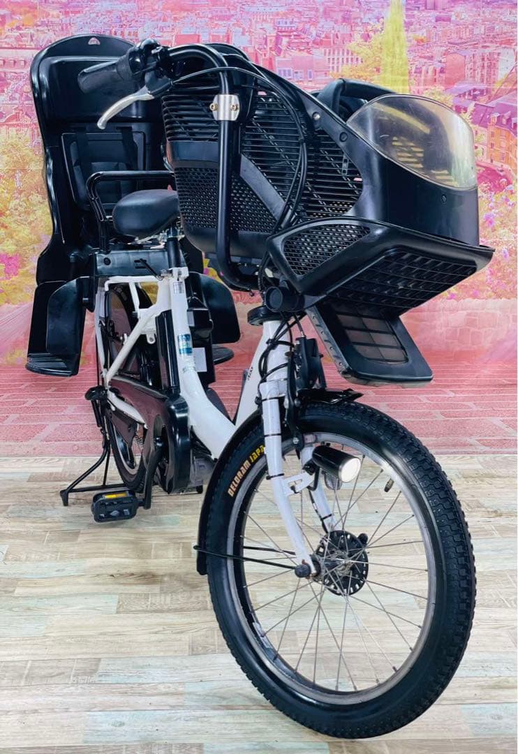 K2372 電動自転車ヤマハ パスキス 子供乗せ 20インチ 送料無料