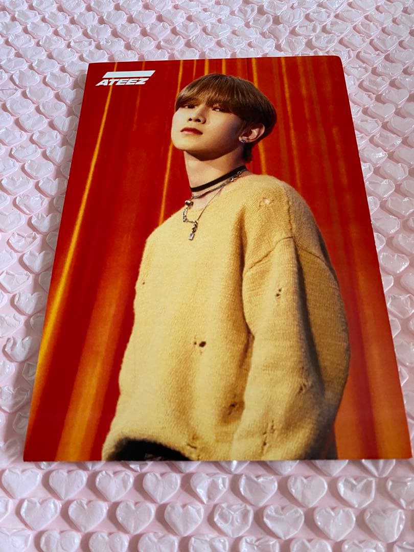 ateez アチズ　ヨサン　タワレコ　キャンペーン　当選品　パネル