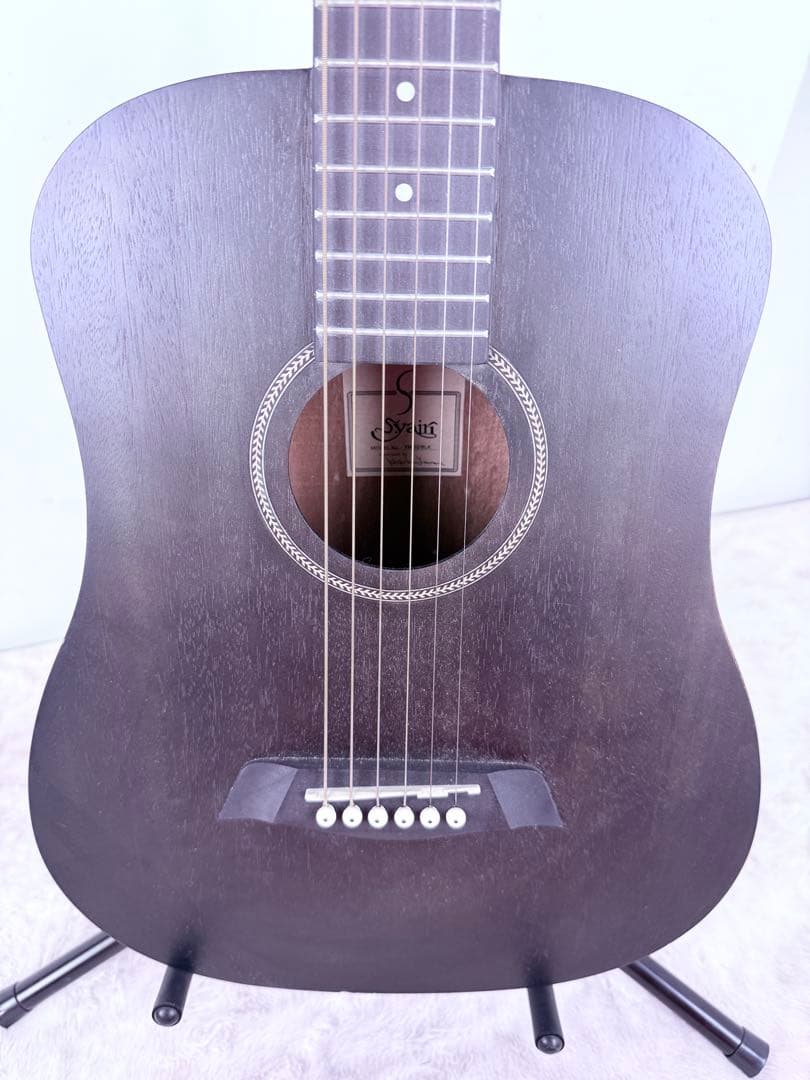 美品 S.yairi ヤイリ ミニアコースティックギター YM-02/BLK