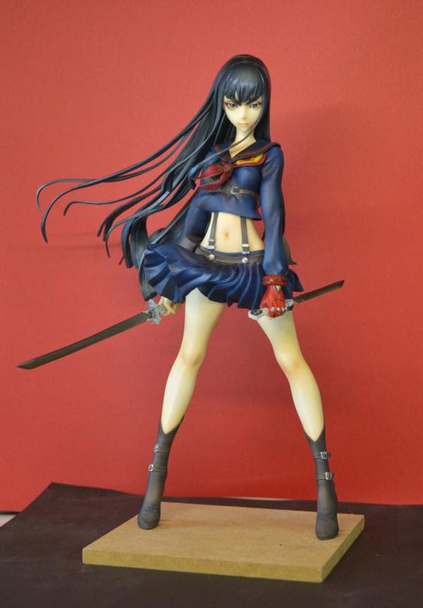 鬼龍院皐月 鮮血 ver キルラキル ガレージキット 植物少女園 石長櫻子