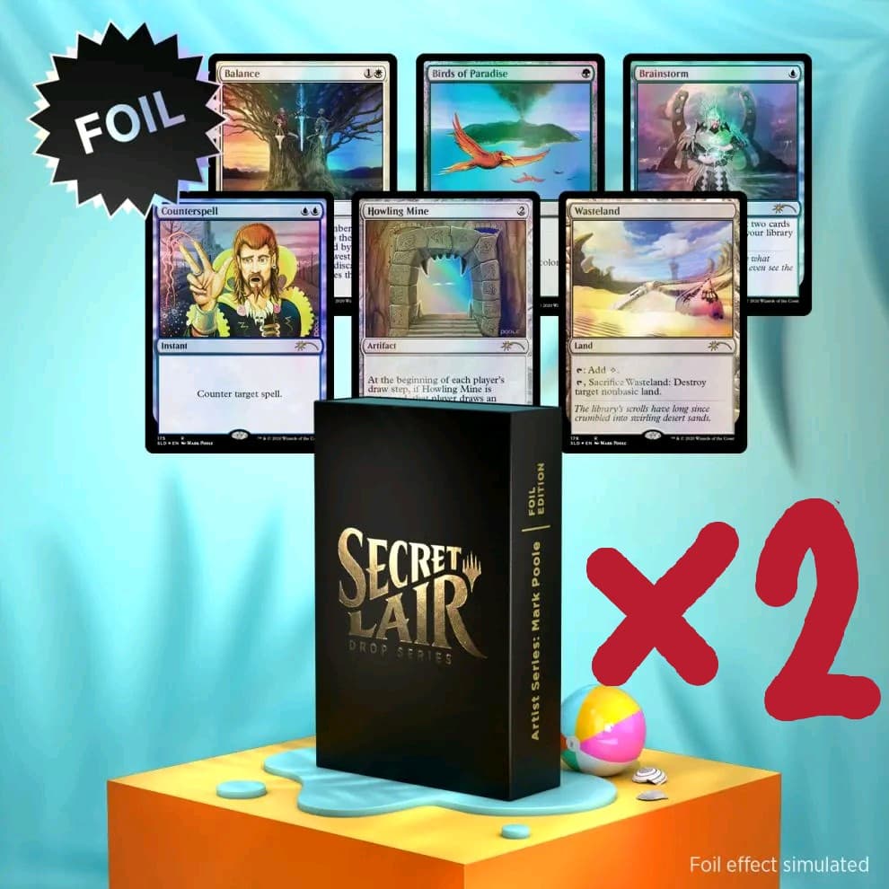 マジック：ザ・ギャザリング MTG Secret Lair ARTIST SERIES:MARK POOLE