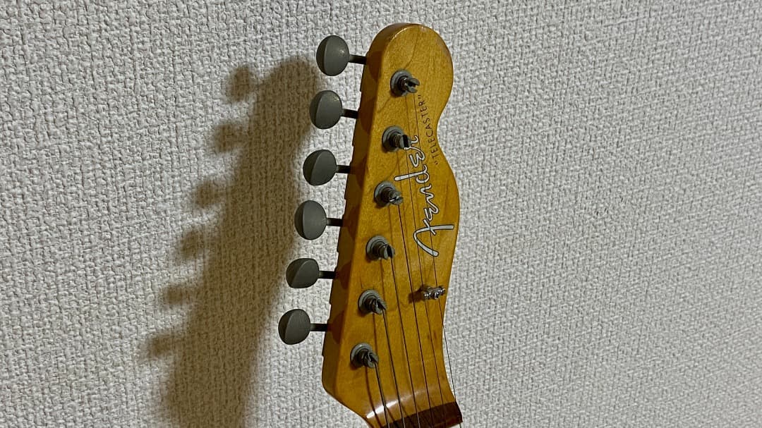 Fender Japan フェンダー テレキャスター 黒 PLEK パーツ新品