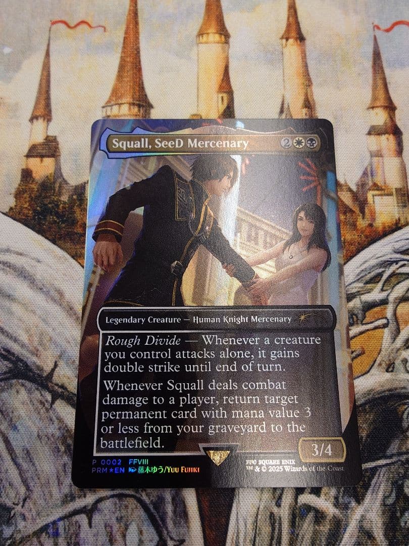 SeeDの傭兵、スコール　英語　プロモFoil