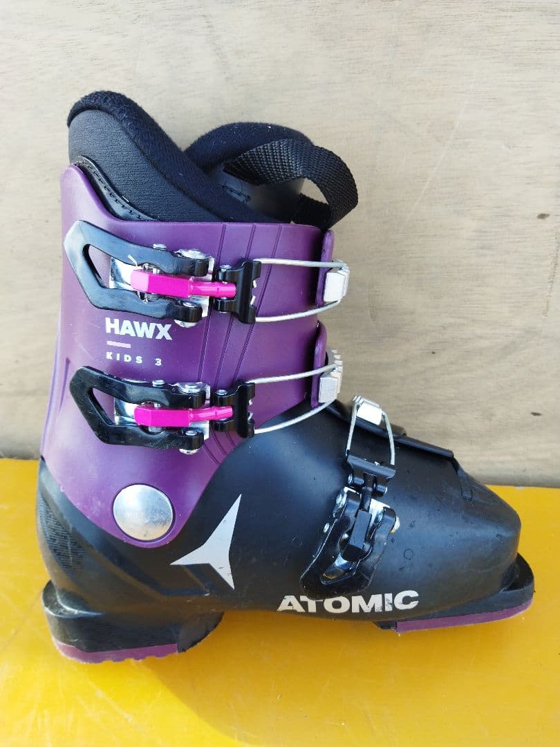 Atomic　アトミック　子ども用　スキーブーツ 紫/黒 21 21.5cm