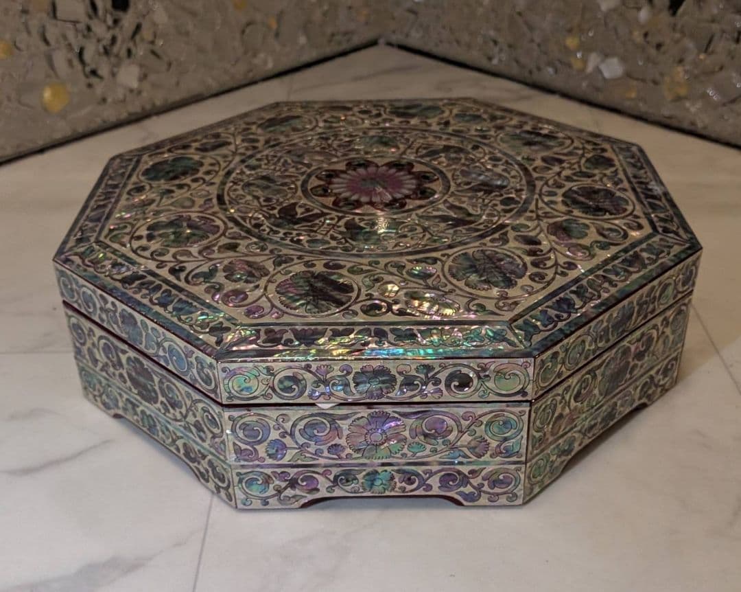 【最終値下げ】【新品未使用】韓国　最高級工芸品　螺鈿