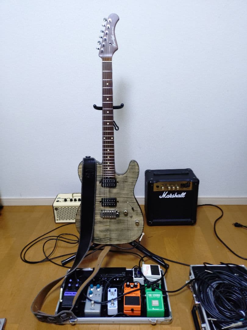 m*a様 バッカスエレキギター ストラップ付き