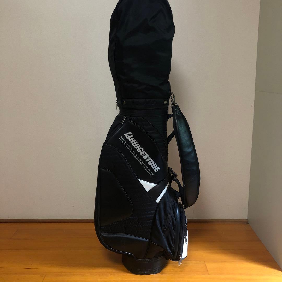 ブリヂストン BRIDGESTONE キャディバッグ ブラック フード付き