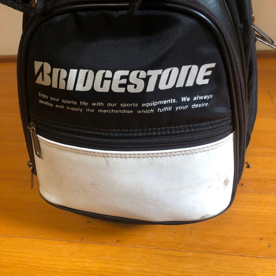 ブリヂストン BRIDGESTONE キャディバッグ ブラック フード付き