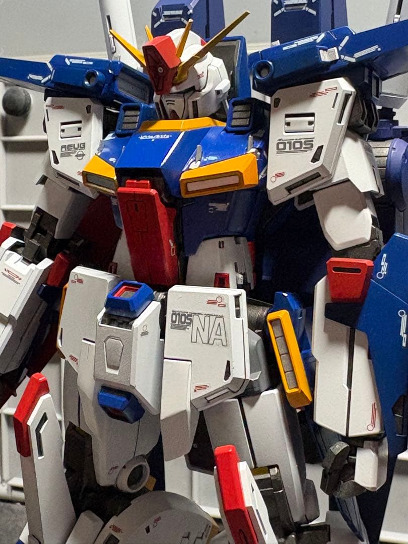 ガンプラMG 1/100ver ka強化型ZZ ガンダム完成品