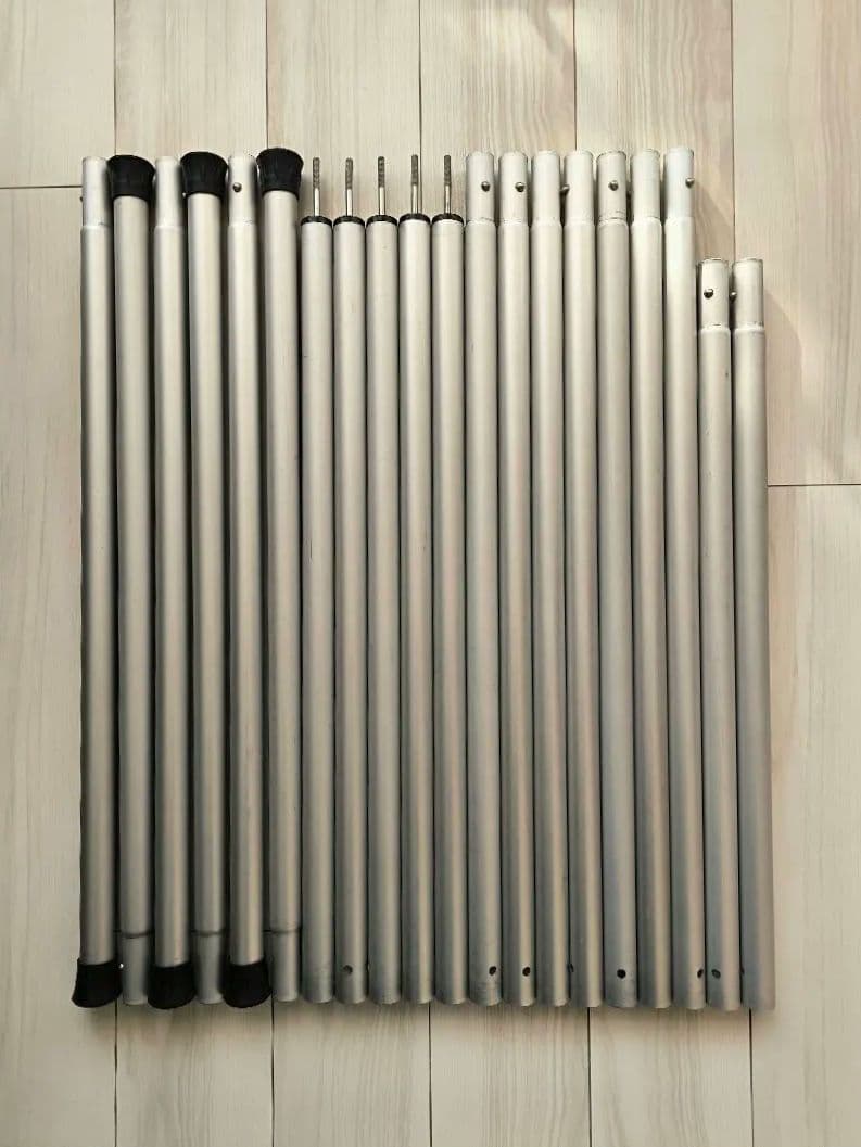 スノーピーク peakウィングポール240cm/280cm 収納袋付き