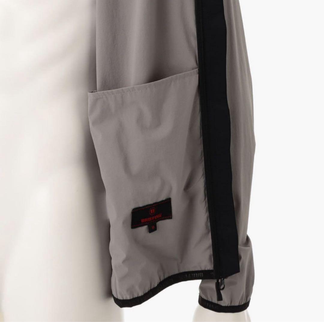 【新品・タグ付き】 今期新作 BRIEFING メンズウィンドブルゾン グレーL