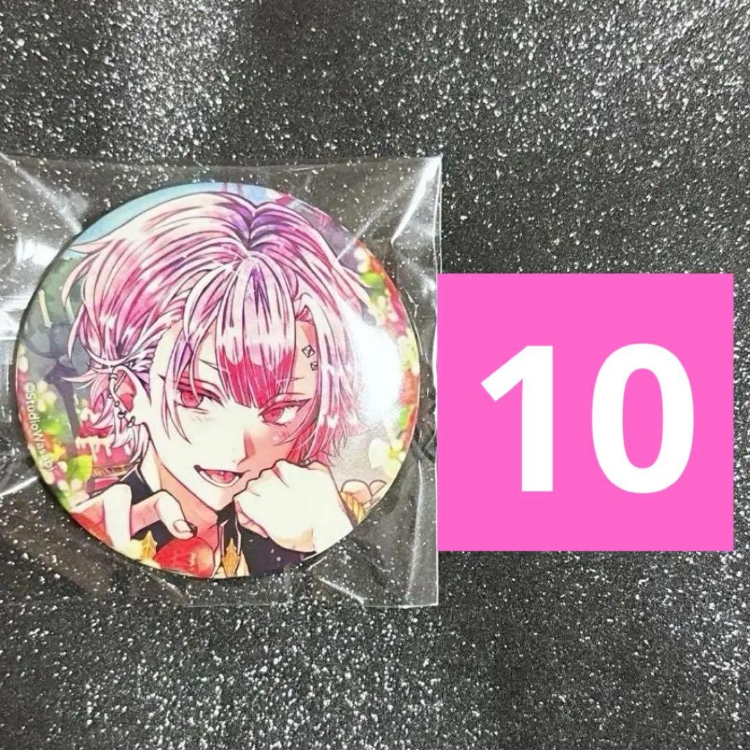 あくねこ　悪魔執事と黒い猫　アモン　いちご　strawberry 缶バッジ　苺