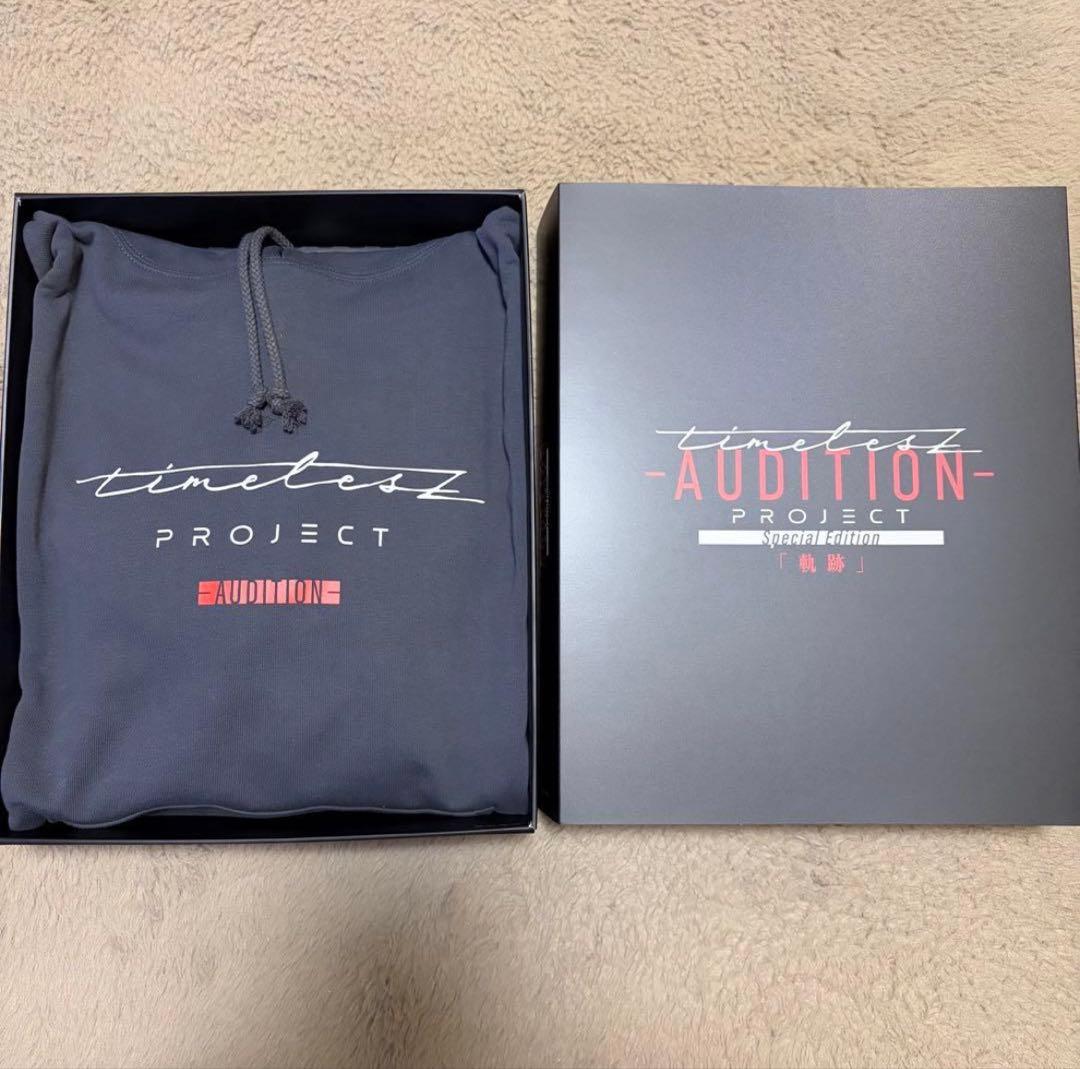 timelessz AUDITION PROJECT パーカー　 箱付き