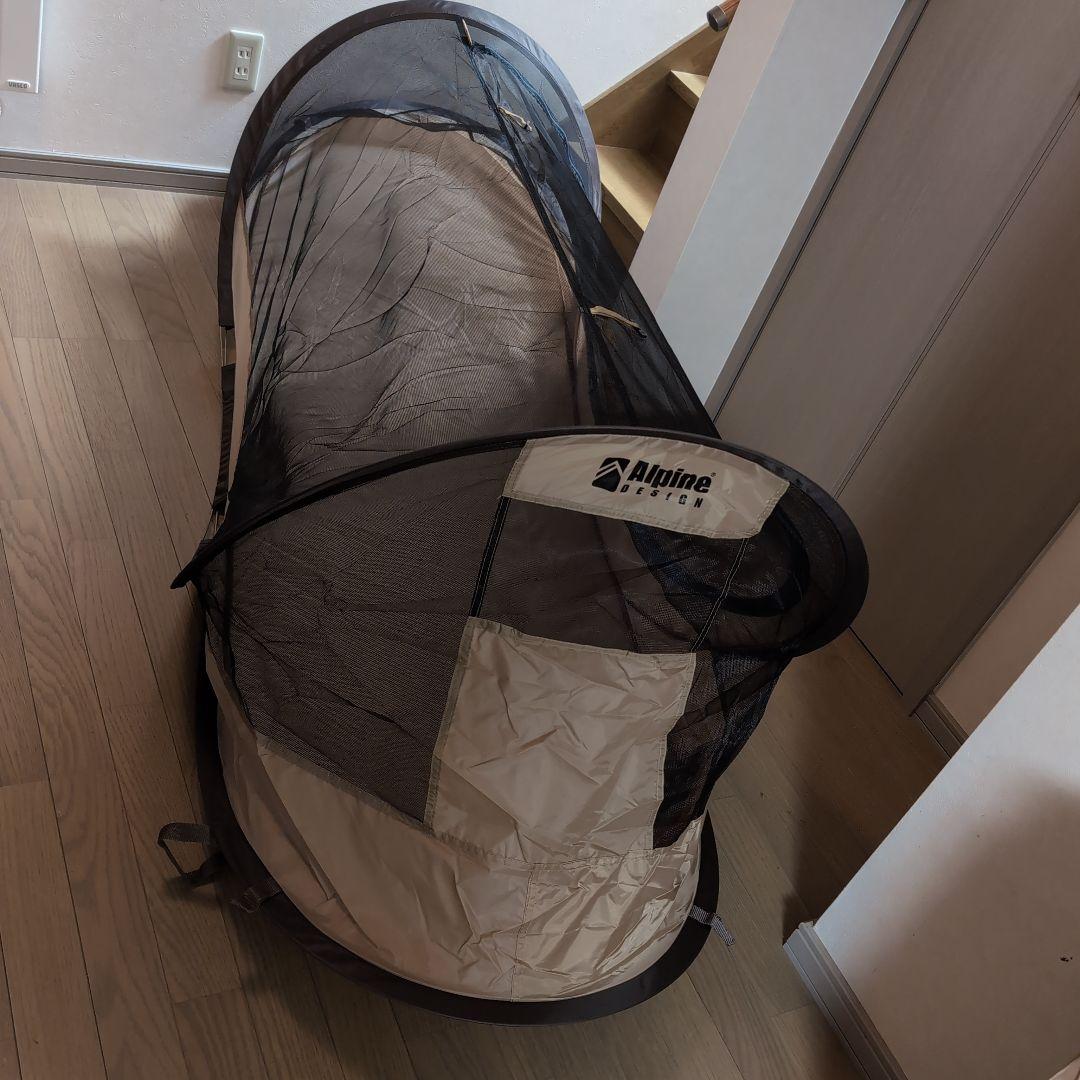 1人用テント【未使用品】　ポップアップシェルター　折りたたみ