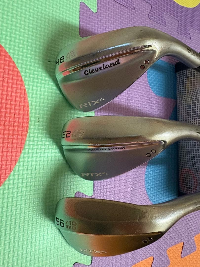 Cleveland RTX 4 ウェッジ 48度 52度 56度　3本セット