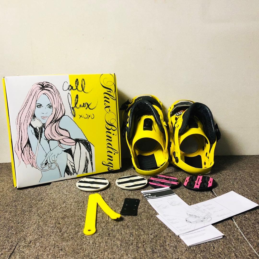 F6 FLUX EXP スノーボードビンディング Lサイズ ビンディングプレート