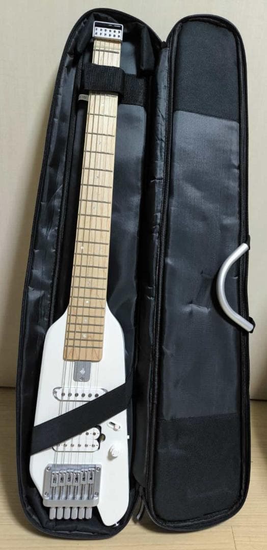 Donnerヘッドレスギター HUSH-X　ホワイト美品　トラベルギター