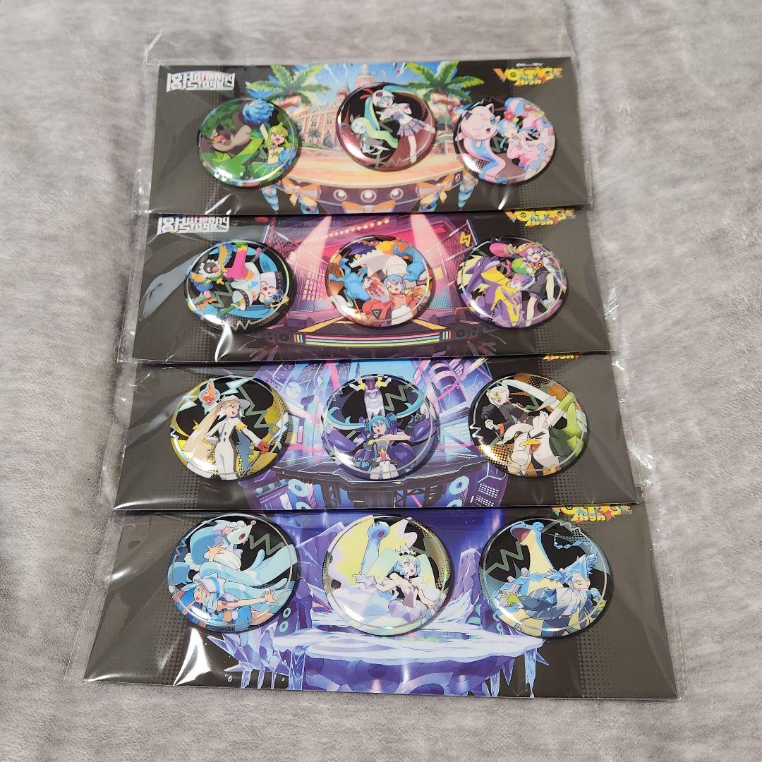 ポケミク ポケモン×初音ミク 缶バッジHarmony Stage 3種×4セット