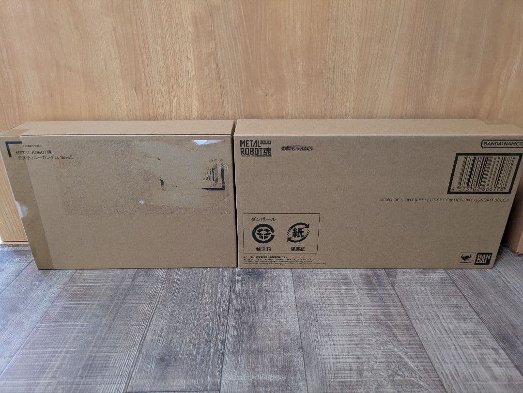 メタルロボット魂　デスティニーガンダムSpecⅡ + 光の翼&エフェクトセット