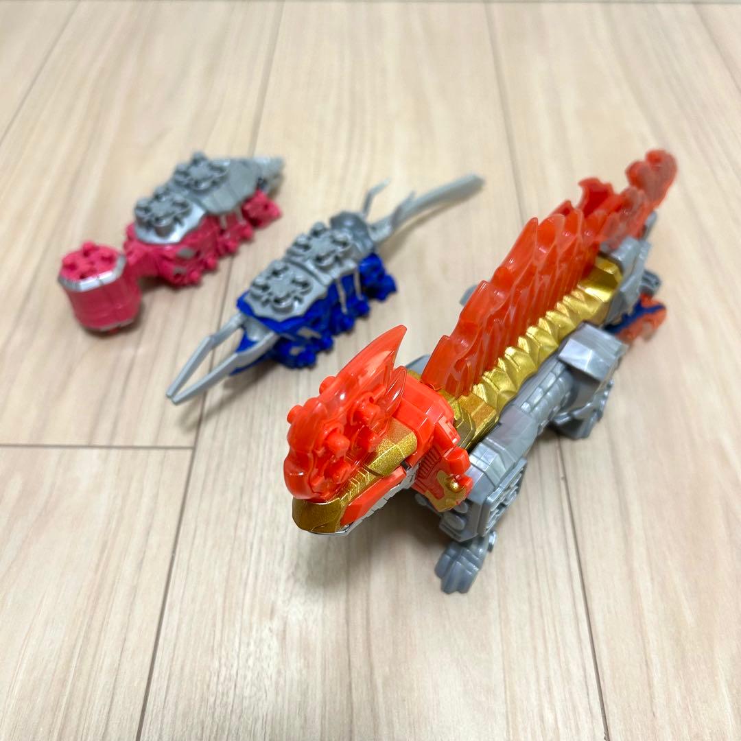 騎士竜戦隊リュウソウジャー DXキシリュウオーファイブナイツ まとめ売り 現状品