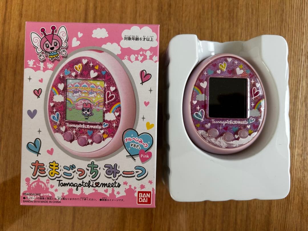 たまごっちみーつ メルヘンみーつ ピンク ハートデザイン 箱付き