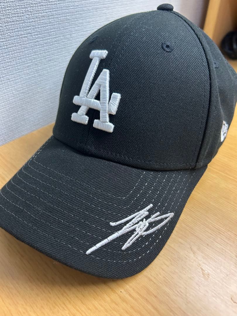 ドジャース 大谷翔平 サイン 刺繍 キャップ