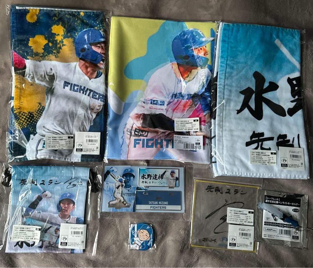 ファイターズ 水野達稀 セット